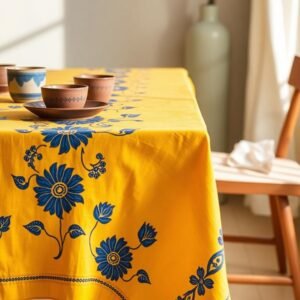 Haldi Bagh Table Cover