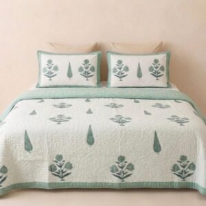 Sage Garden Handcrafted Quilt